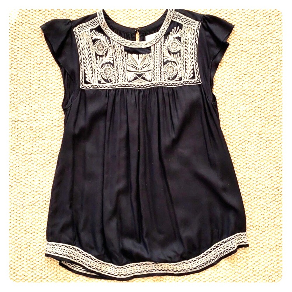 Joie flutter sleeve blouse